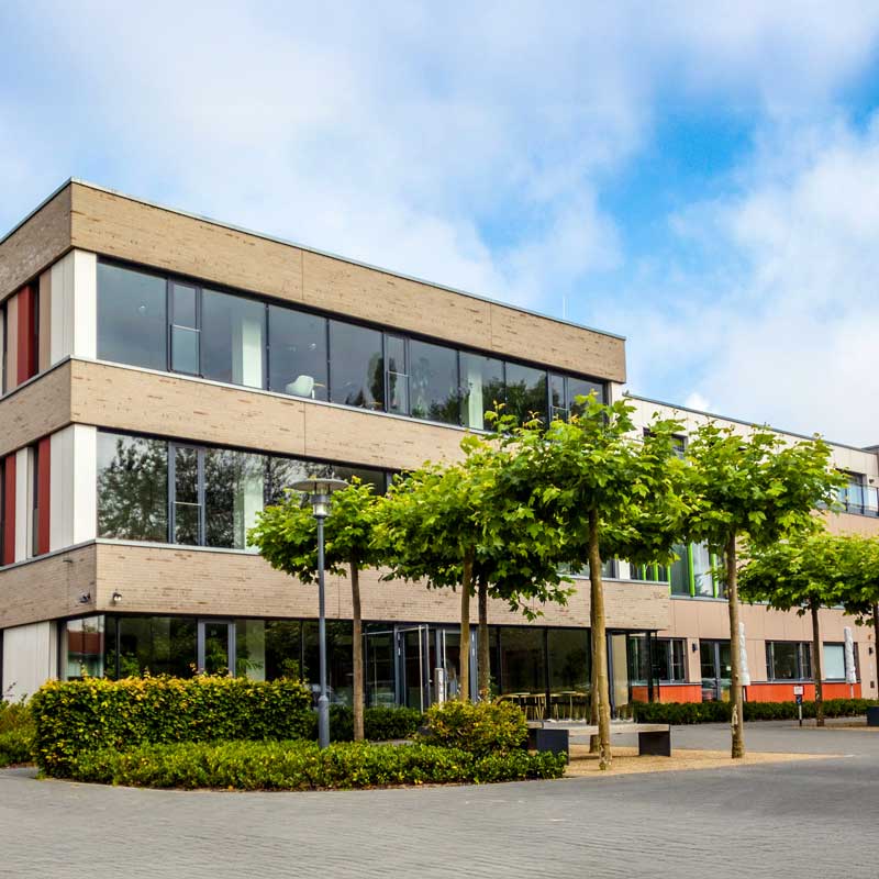 Aussenansicht der Wirtschaftsakademie Nord in Greifswald